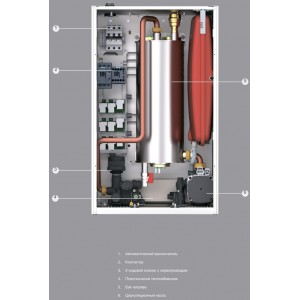 Котел электрический E.C.A. Arceus ST - 27 кВт, 1 контур, 3х-ход. клапан с мотором, датчик бойлера