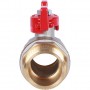 Кран шаровый Rommer 1 1/4"  НР/НР, ручка бабочка