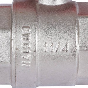 Кран шаровый Rommer 1 1/4"  НР/НР, ручка бабочка