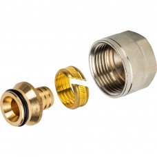 Фитинг компрессионный 16х2,2x1/2" для труб из сшитого полиэтилена STOUT