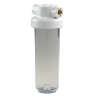 Корпус Гейзер Гарант 10SL 3/4" прозрачный для холодной воды